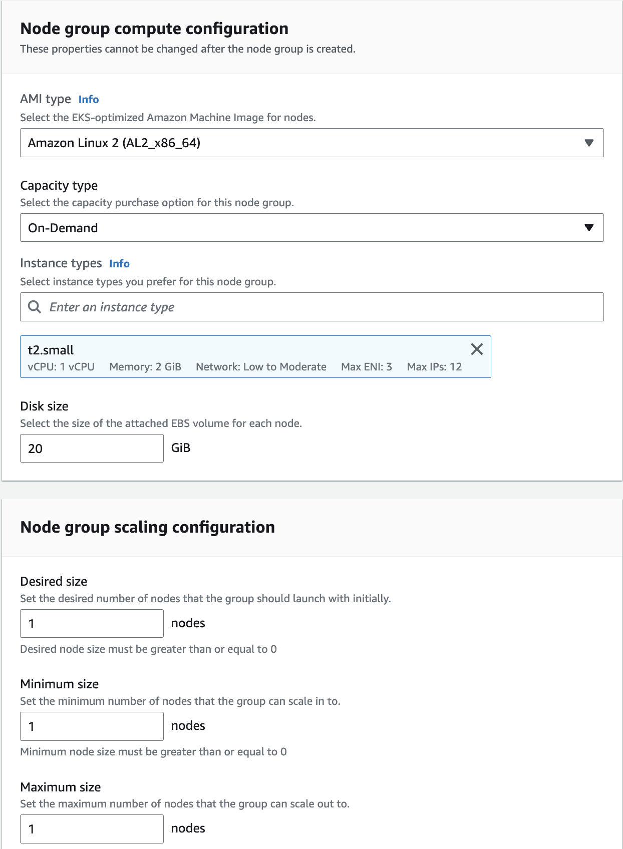 Node group role